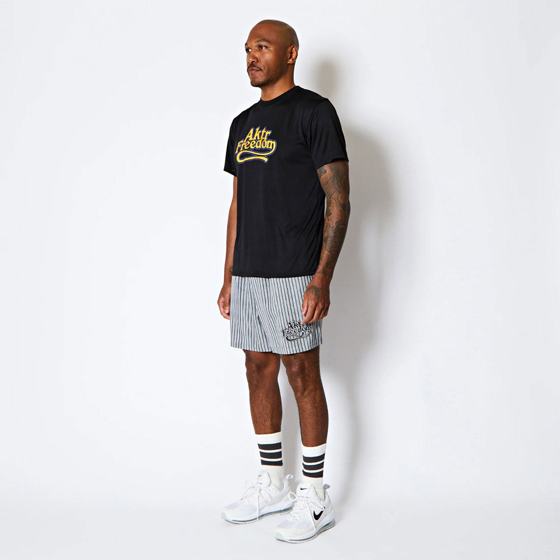アクター AKTR フリーダム ロゴ スポーツティー（FREEDOM LOGO SPORTS TEE） （BK） BK