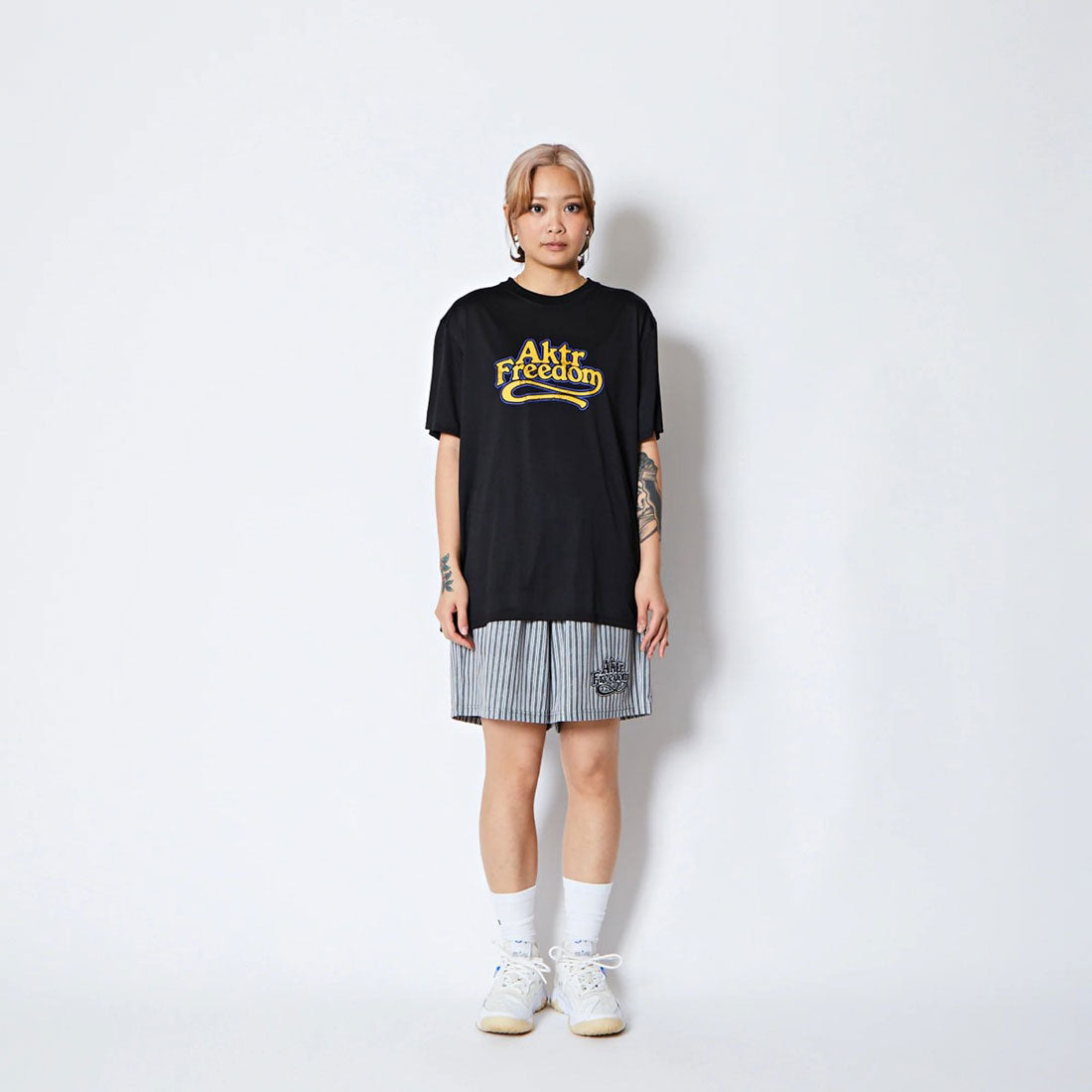 アクター AKTR フリーダム ロゴ スポーツティー（FREEDOM LOGO SPORTS TEE） （BK） BK
