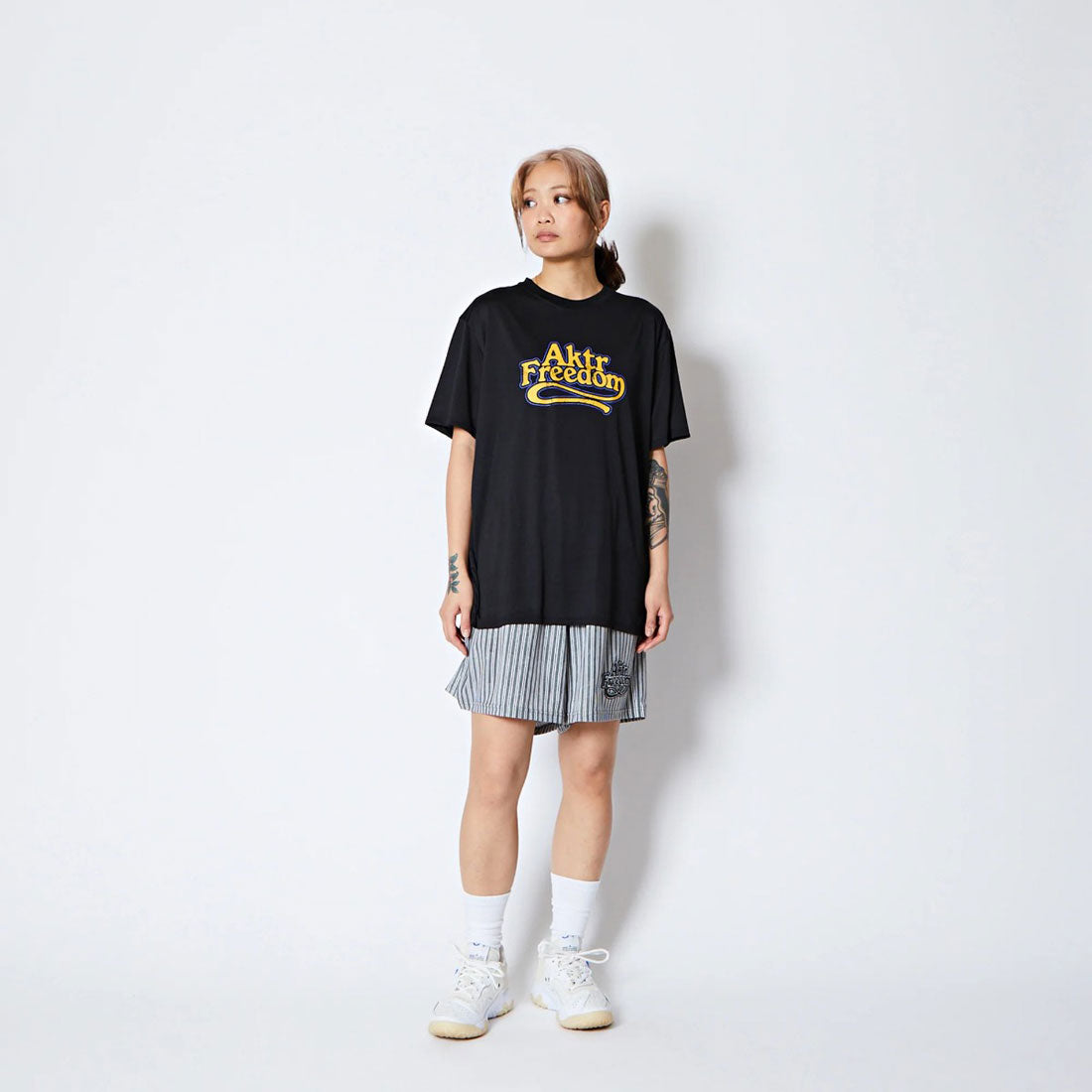 アクター AKTR フリーダム ロゴ スポーツティー（FREEDOM LOGO SPORTS TEE） （BK） BK