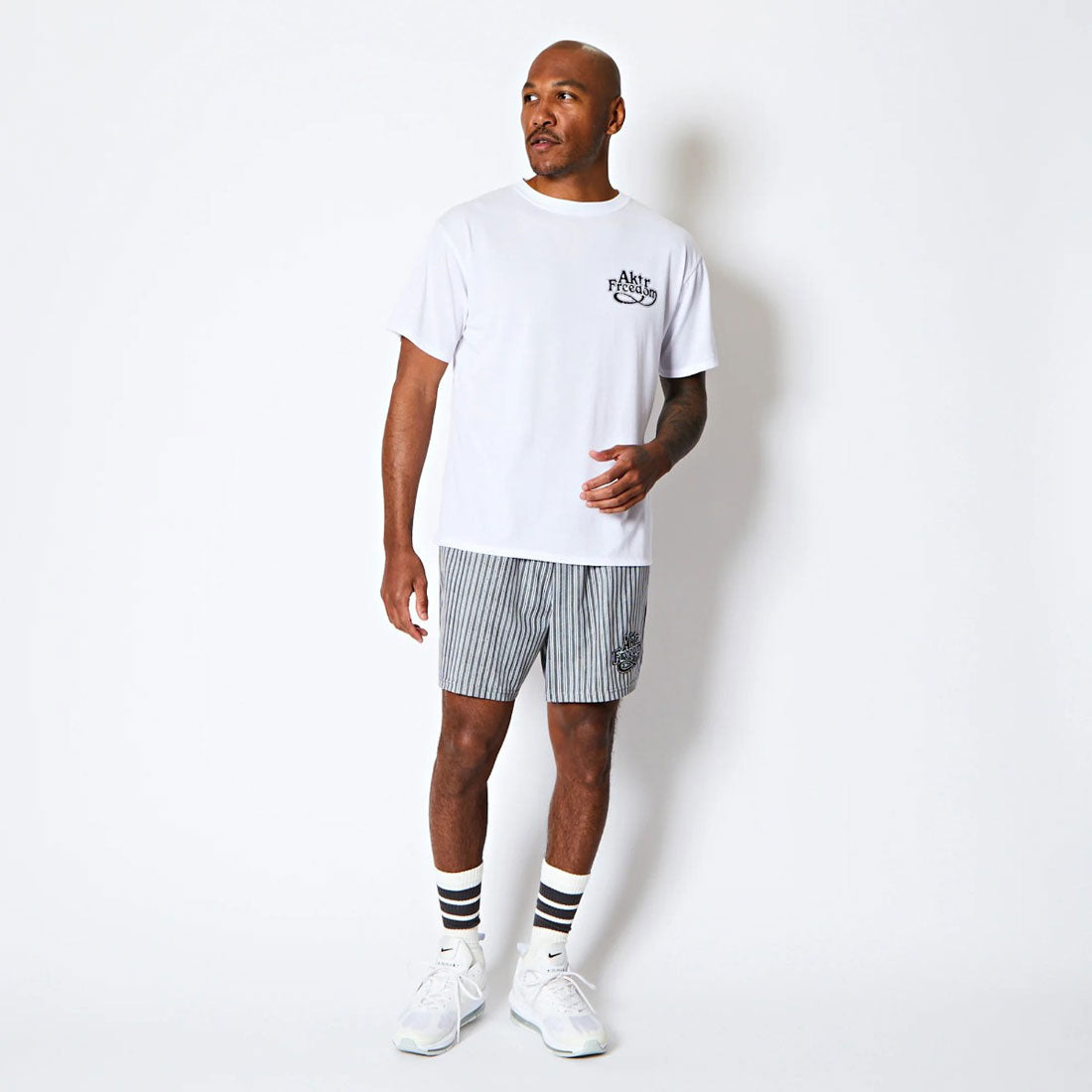 アクター AKTR フリーダム グラフィック ルーズフィット T/C ティー（FREEDOM GRAPHIC LOOSE FIT T/C TEE） （WH） WH