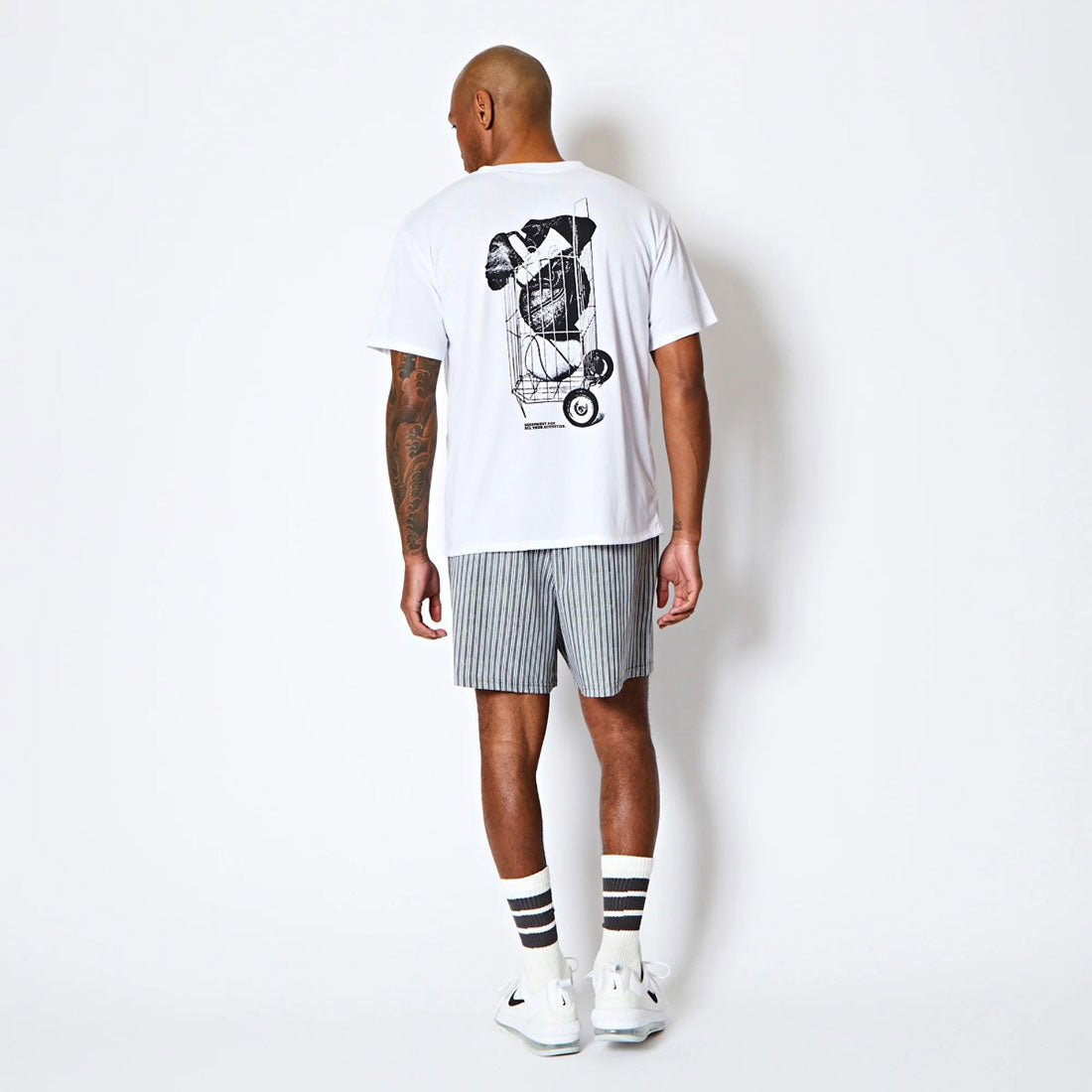 アクター AKTR フリーダム グラフィック ルーズフィット T/C ティー（FREEDOM GRAPHIC LOOSE FIT T/C TEE） （WH） WH