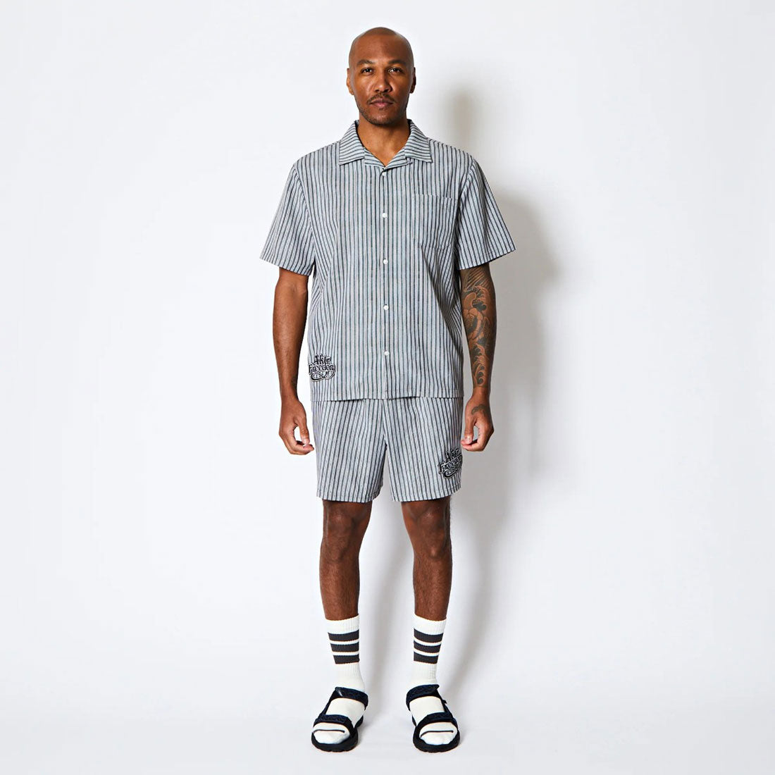 アクター AKTR フリーダム ストライプ シャツ（FREEDOM STRIPE SHIRTS） （GY） GY