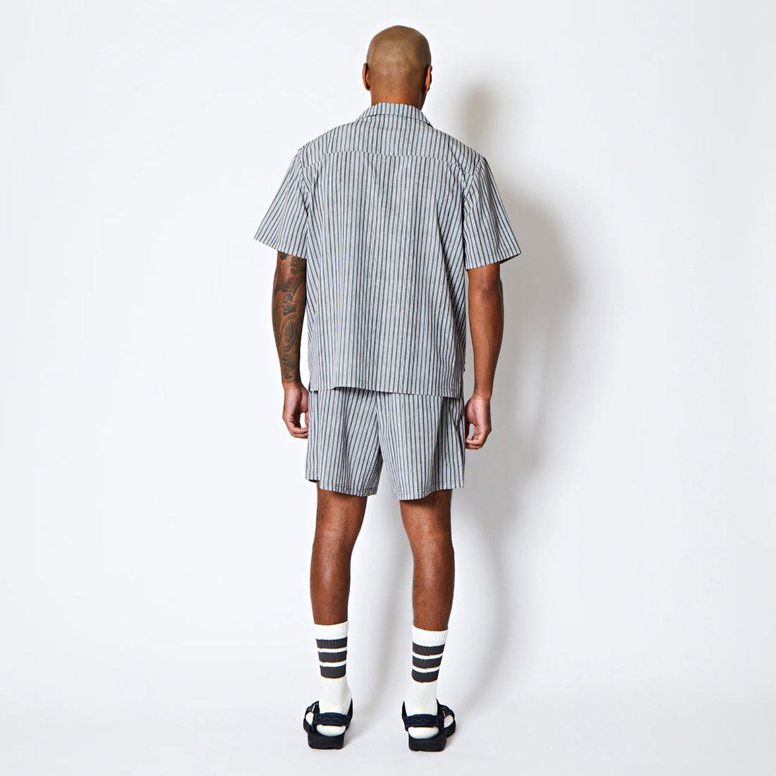 アクター AKTR フリーダム ストライプ シャツ（FREEDOM STRIPE SHIRTS） （GY） GY