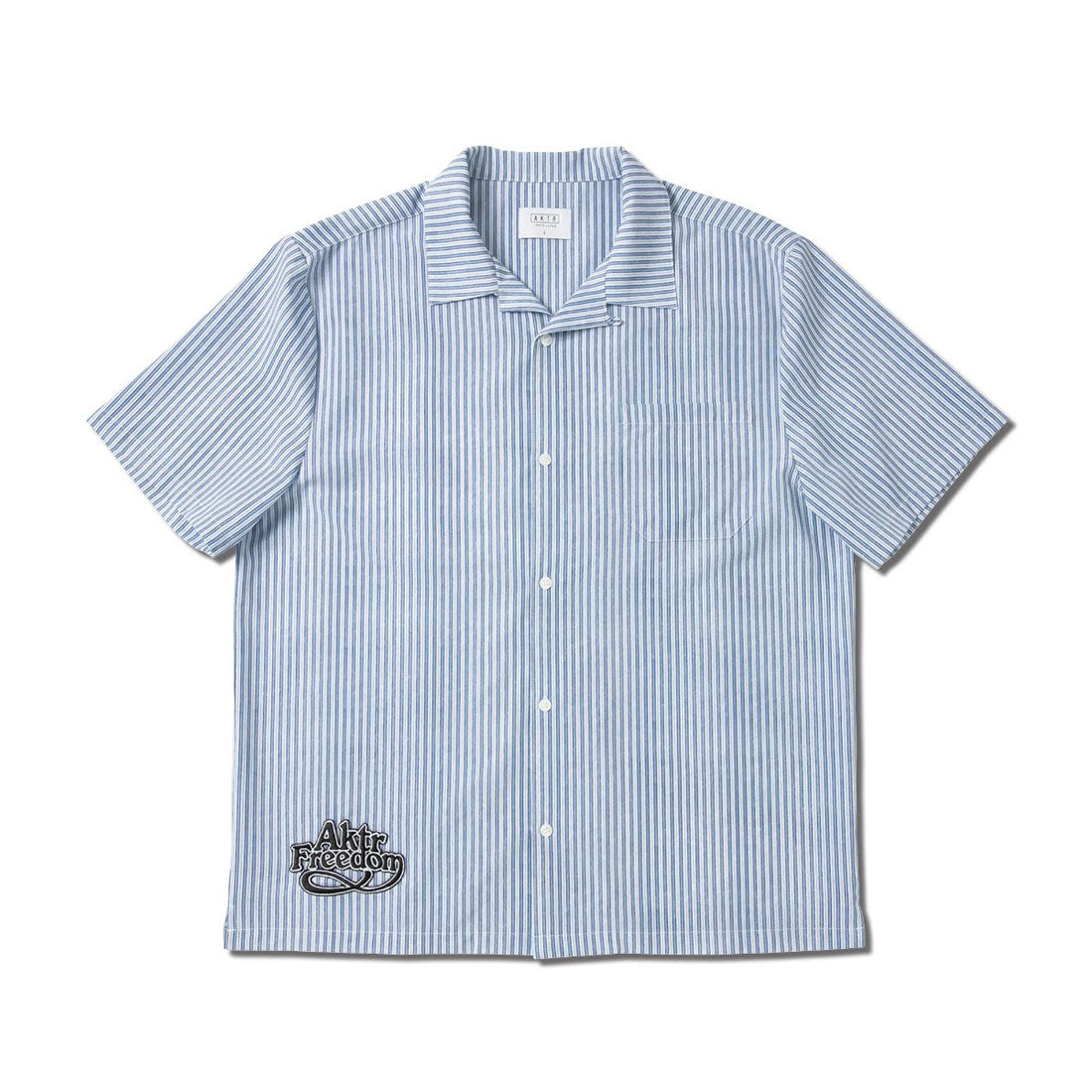 アクター AKTR フリーダム ストライプ シャツ（FREEDOM STRIPE SHIRTS） （BL） BL