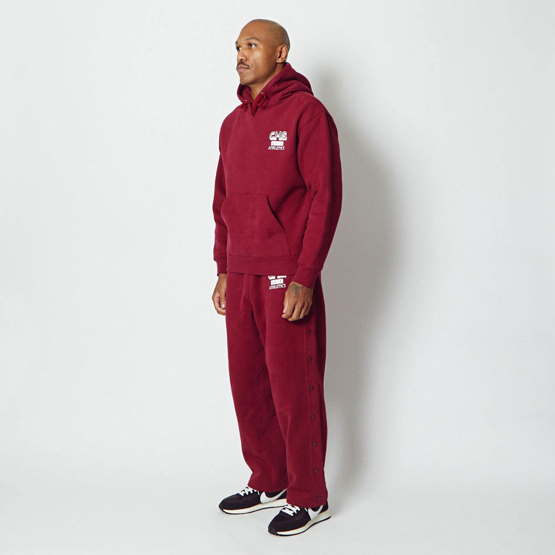アクター AKTR C.H.S. サイドオープン スウェットパンツ（C.H.S. SIDE OPEN SWEAT PANTS） （BU） BU