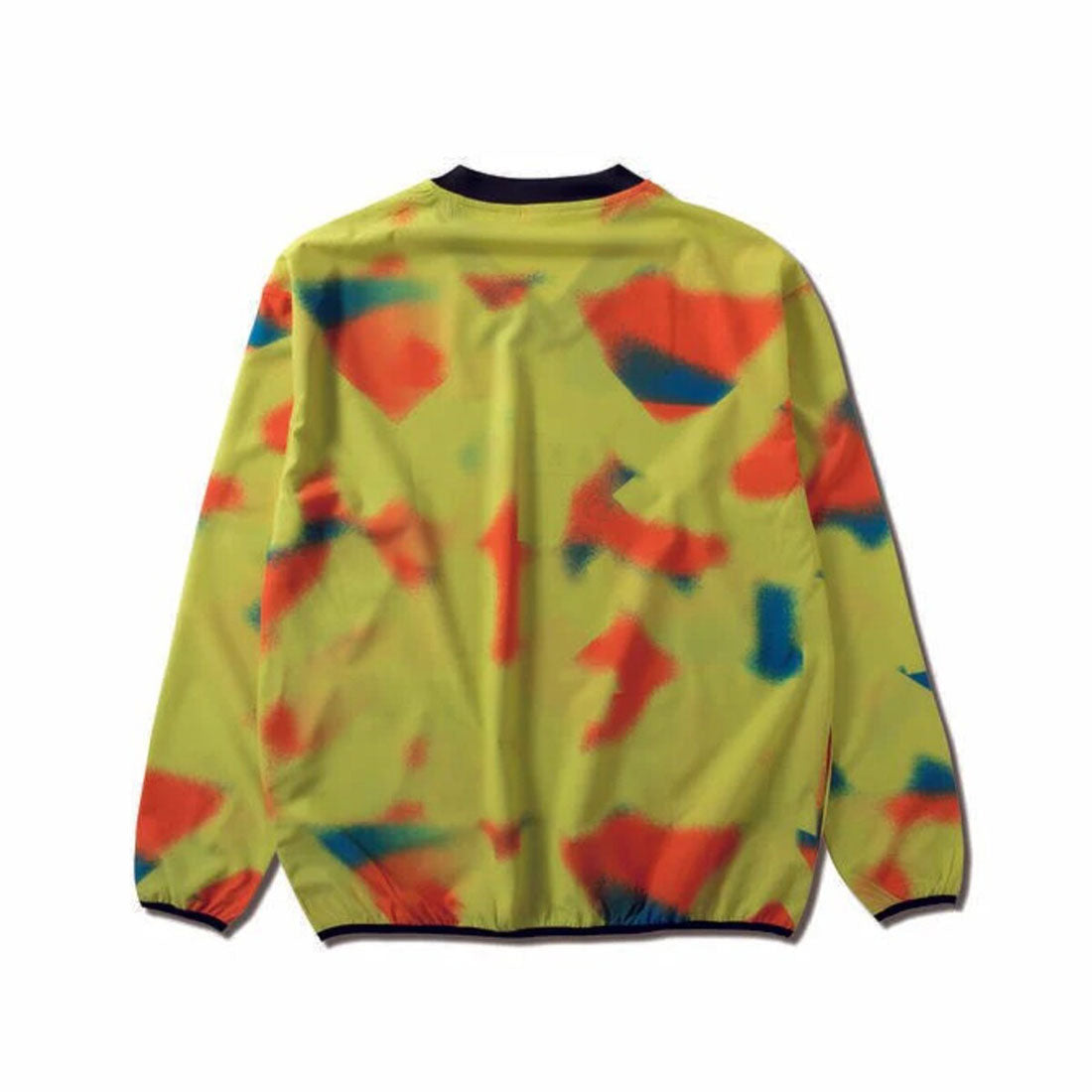アクター AKTR AKTR SCRIBBLE V-NECK PULLOVER SHOOTINNG SHIRTS（アクター スクリブル Vネックプルオーバーシューティングシャツ） （YELLOW） YELLOW