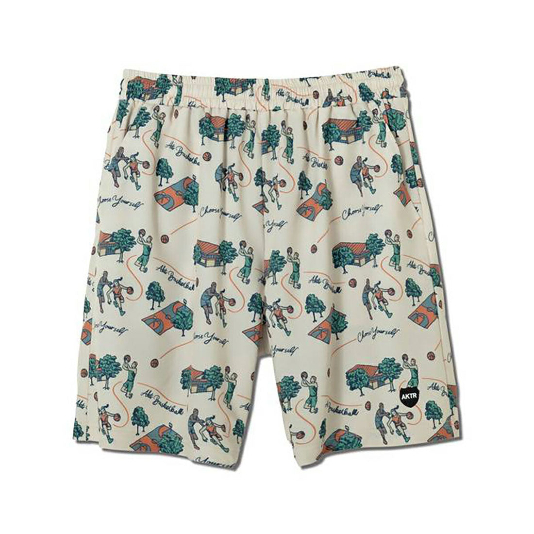 アクター AKTR AKTR ALOHA 6.5-INCH SHORTS（アクター アロハ 6.5インチ ショーツ） （ECRU） ECRU