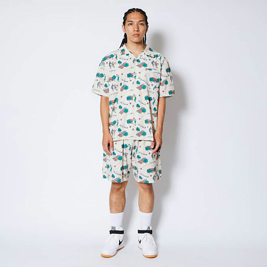 アクター AKTR AKTR ALOHA 6.5-INCH SHORTS（アクター アロハ 6.5インチ ショーツ） （ECRU） ECRU