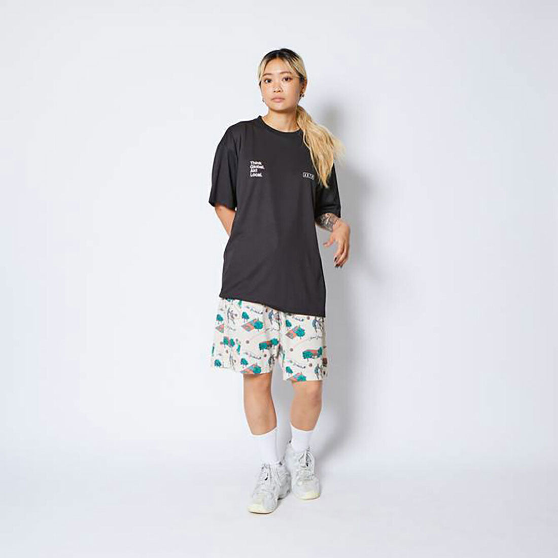アクター AKTR AKTR ALOHA 6.5-INCH SHORTS（アクター アロハ 6.5インチ ショーツ） （ECRU） ECRU