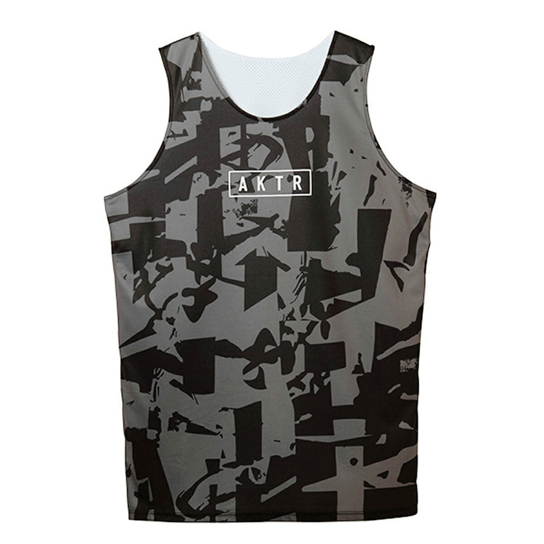 アクター AKTR AKTR CUT-UP CAMO REVERSIBLE TANK（アクター カットアップ カモ リバーシブル タンク） （BKxWH） BKxWH