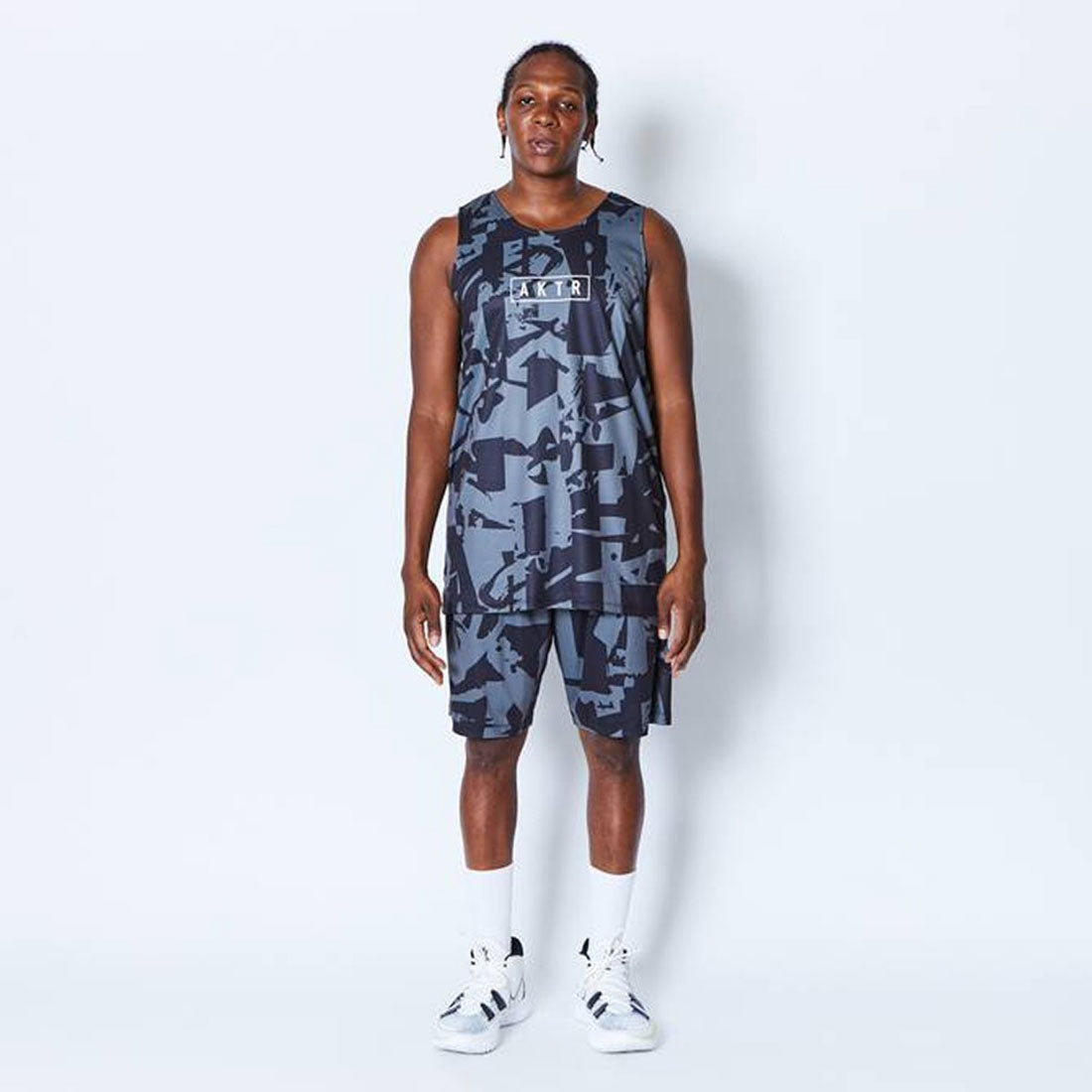 アクター AKTR AKTR CUT-UP CAMO REVERSIBLE TANK（アクター カットアップ カモ リバーシブル タンク） （BKxWH） BKxWH