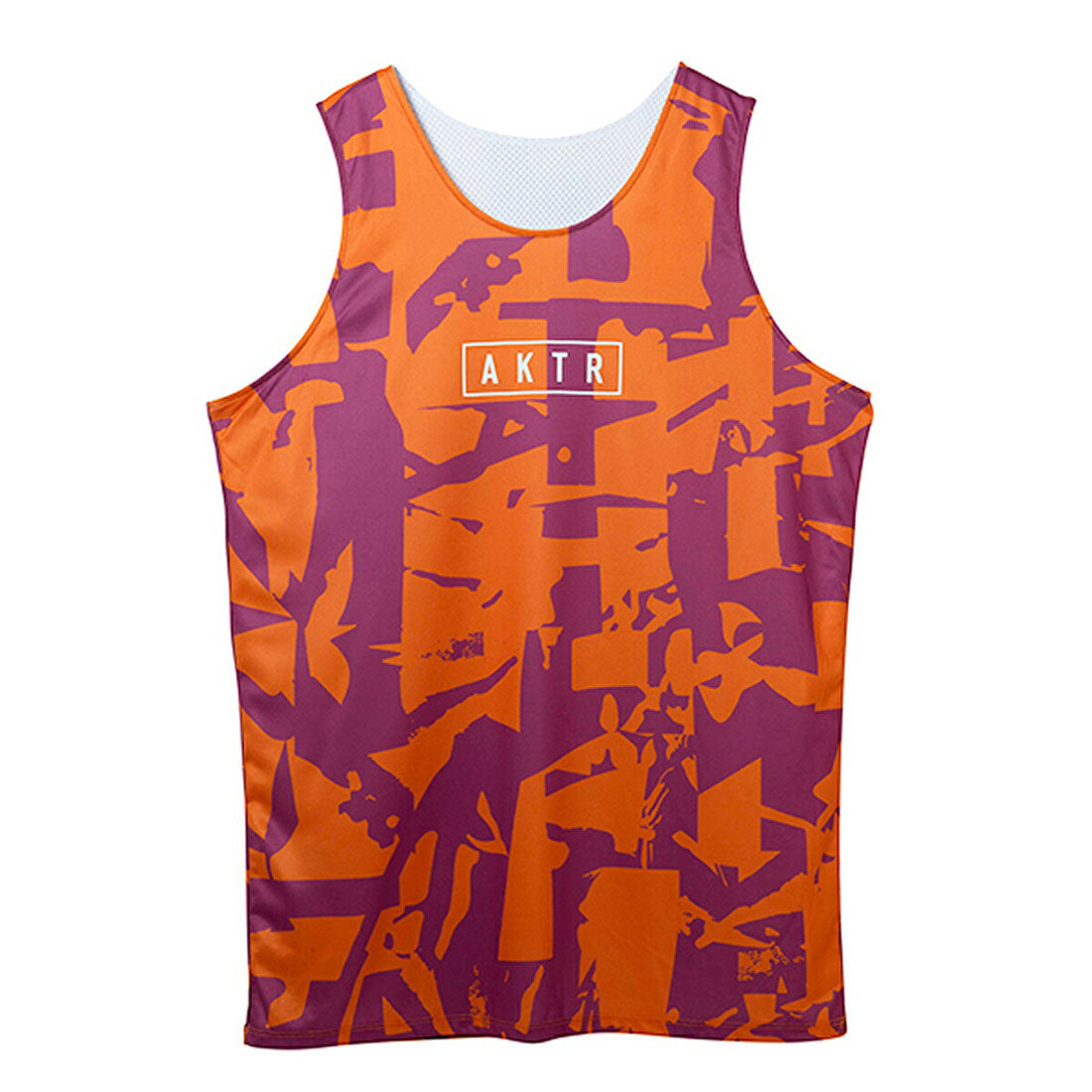 アクター AKTR AKTR CUT-UP CAMO REVERSIBLE TANK（アクター カットアップ カモ リバーシブル タンク） （ORxWH） ORxWH