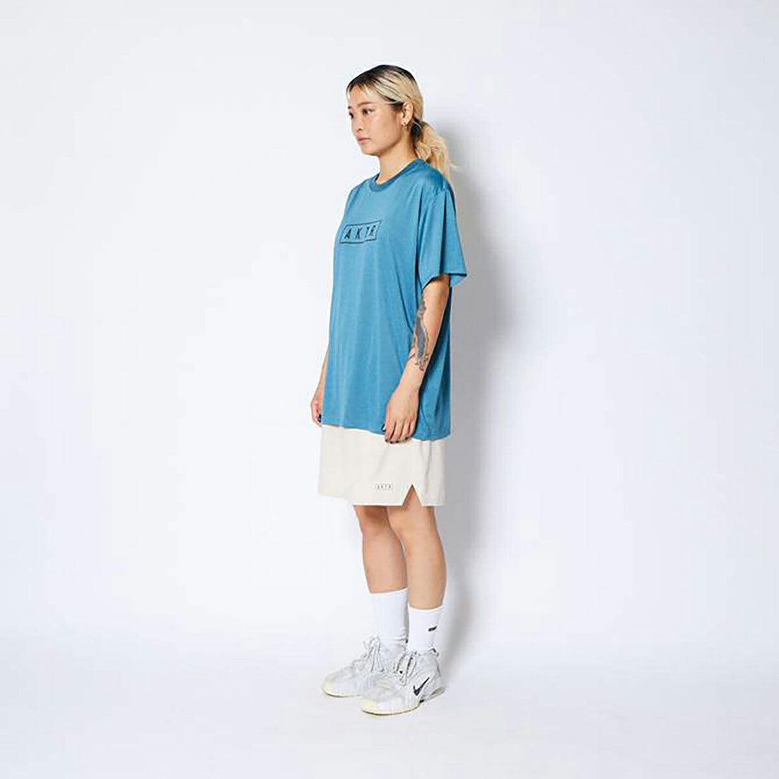アクター AKTR AKTR SEASONAL AKTR LOGO SPORTS TEE（アクター シーズナル アクター ロゴ スポーツティー） （BLUE） BLUE