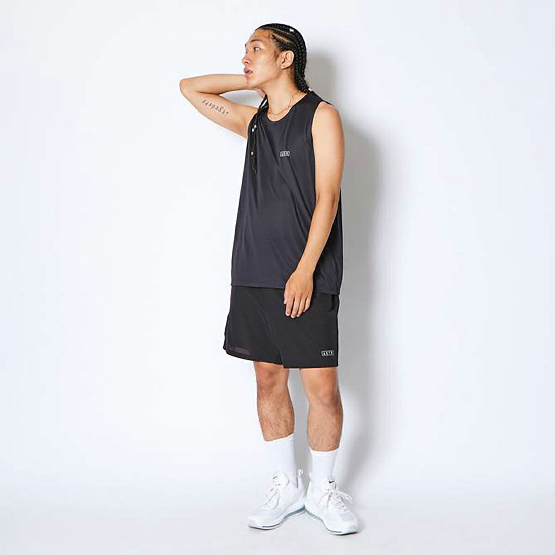 アクター AKTR AKTR AIR FLOW 5.5-INCH SHRT WD PNTS（アクター エアフロー 5.5インチ ショートワイドパンツ） （BLACK） BLACK