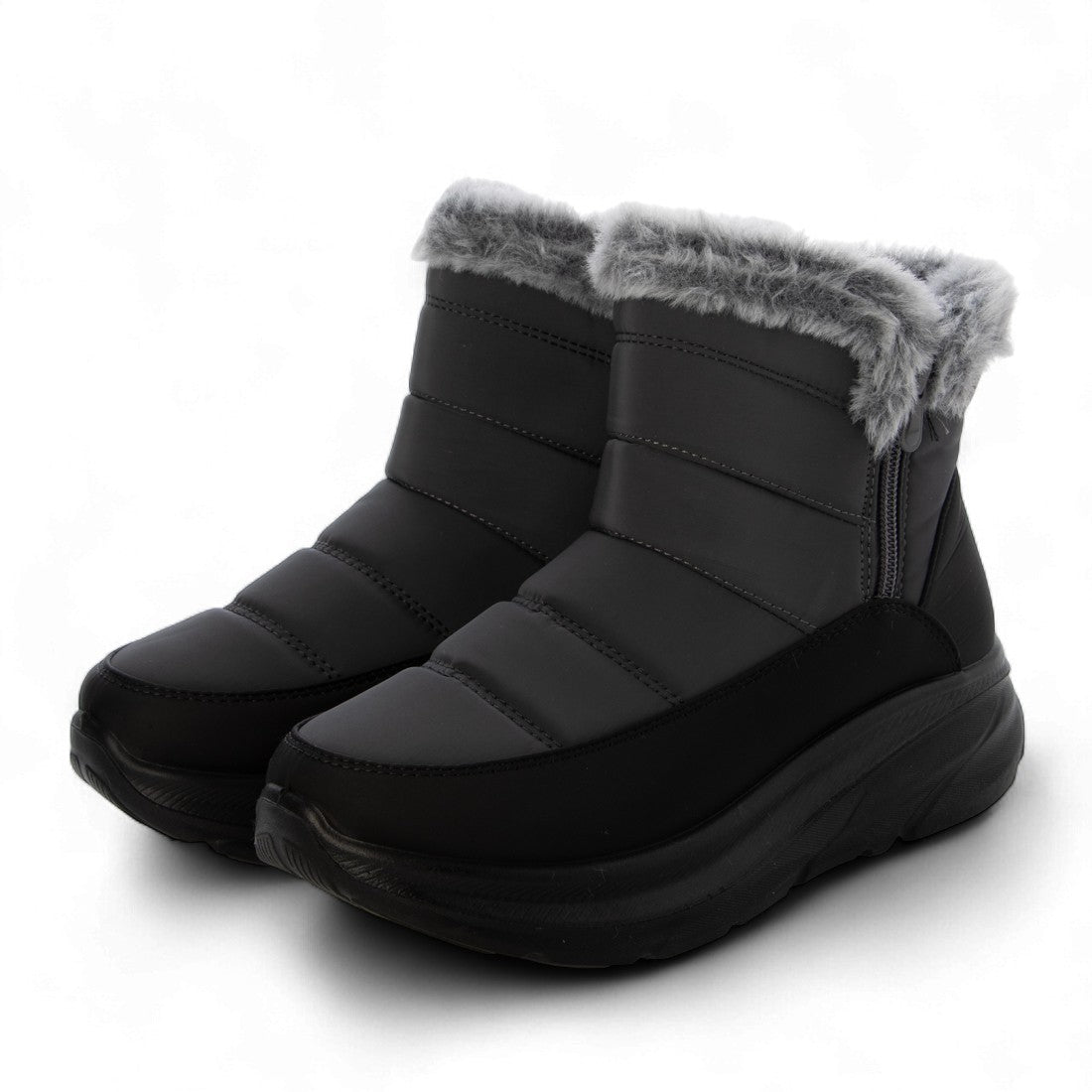 エーケーアール AKR 防寒厚底ショーツブーツ （グレー） グレー