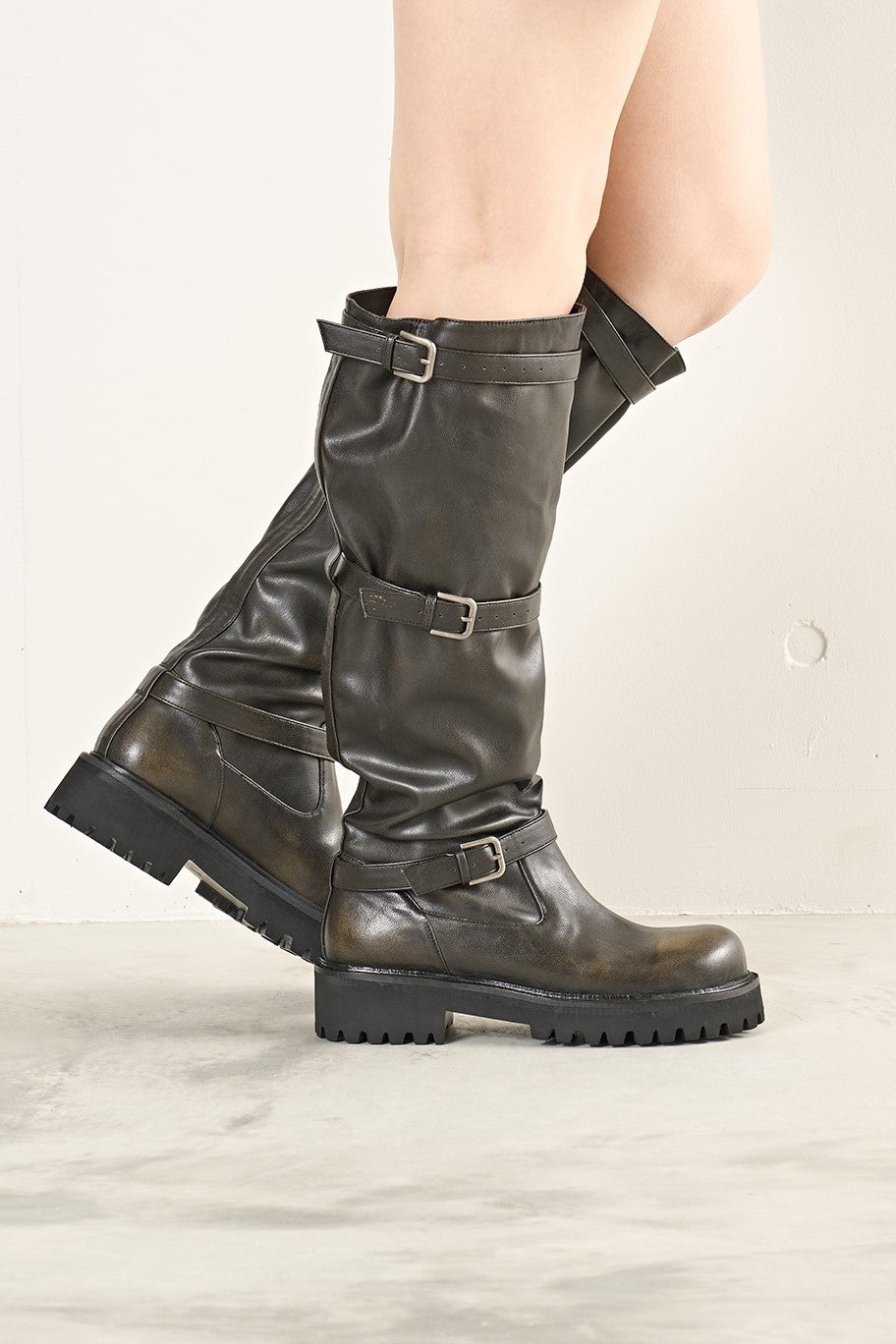 GRACIEUX ENGINEER BOOTS