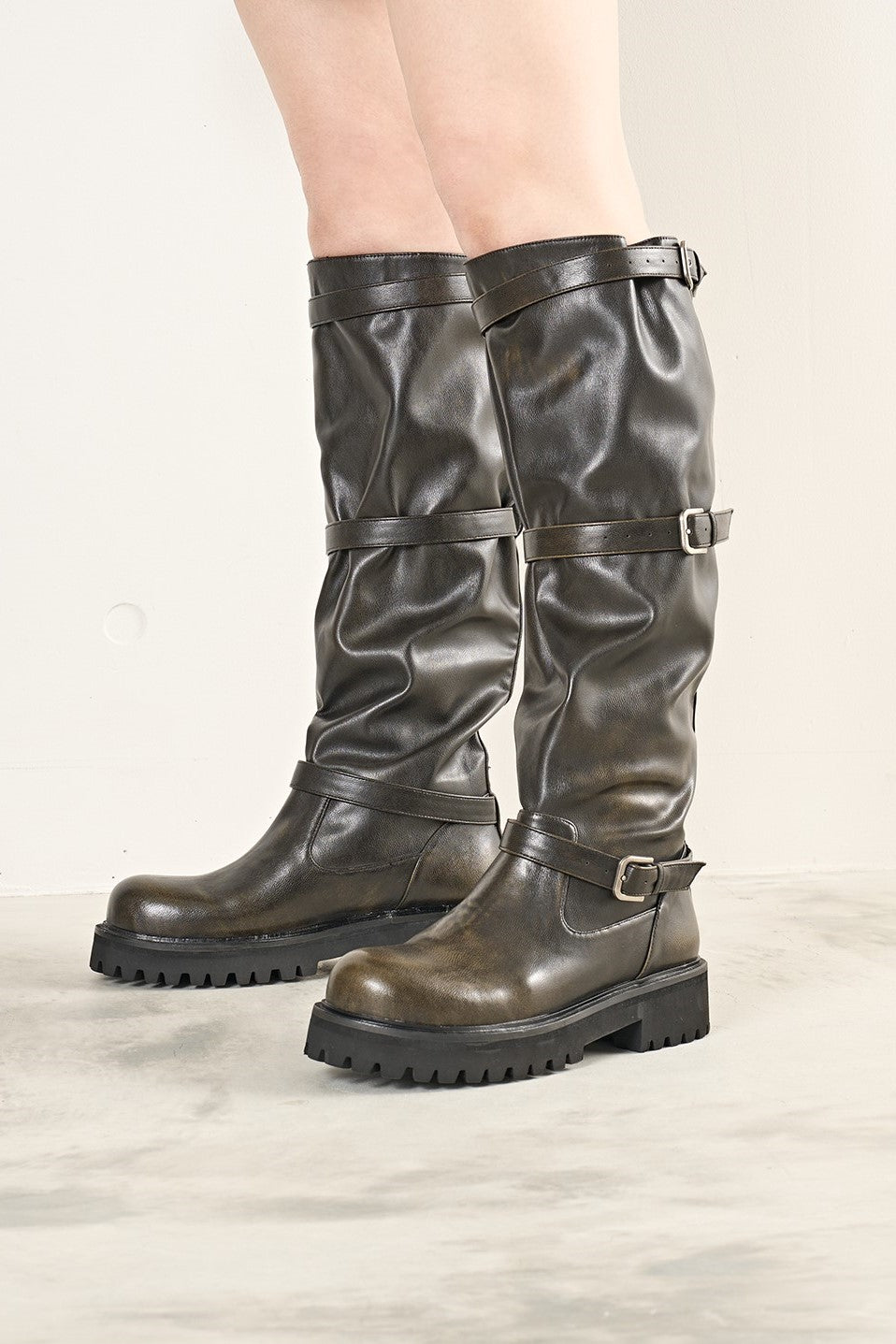 GRACIEUX ENGINEER BOOTS