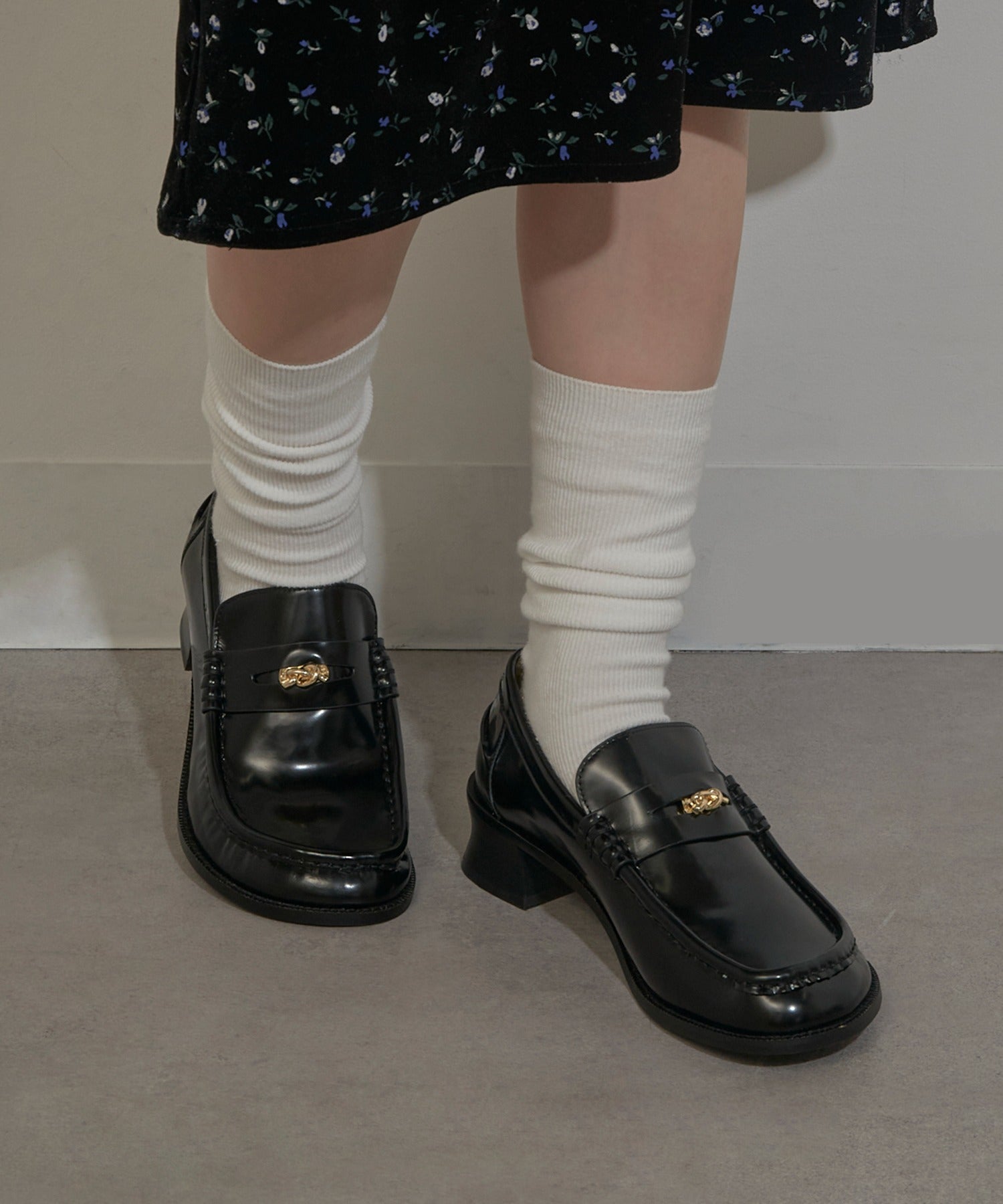 アルム ALM. DYNA LEATHER LOAFERS AL113 （ブラック） ブラック