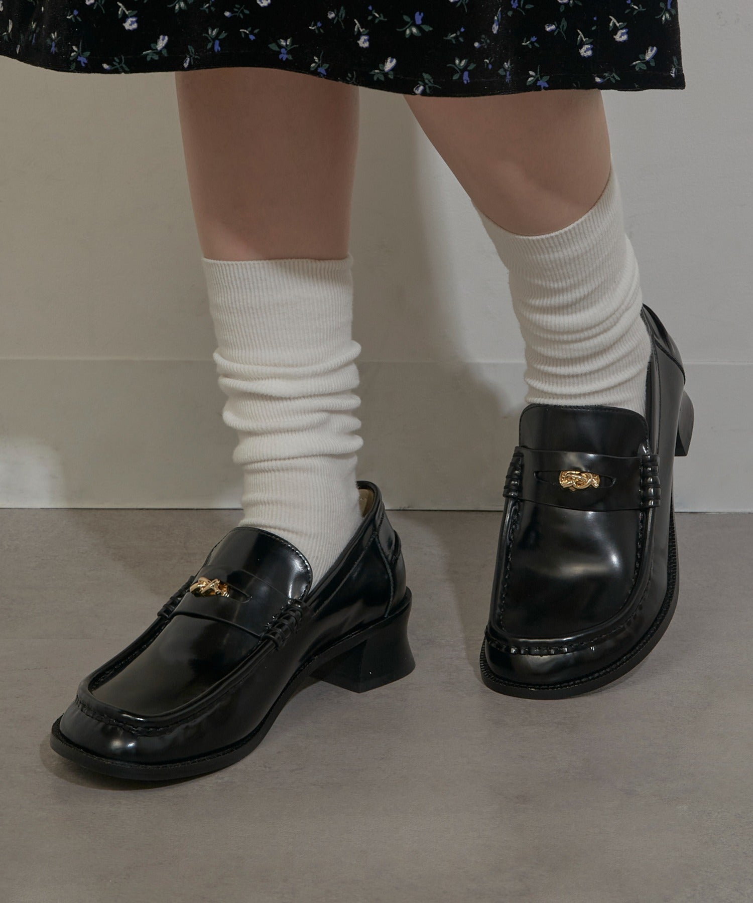 アルム ALM. DYNA LEATHER LOAFERS AL113 （ブラック） ブラック