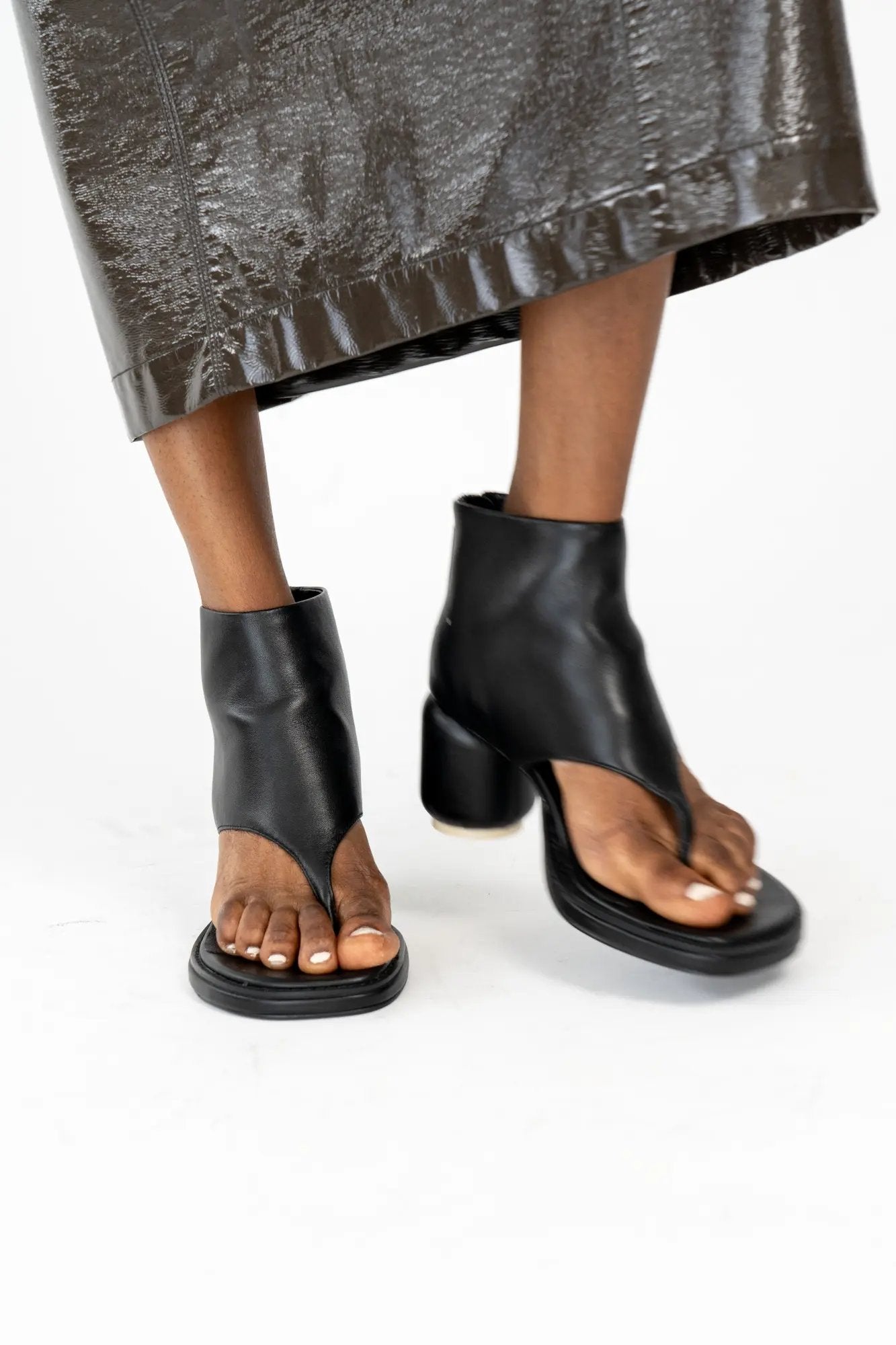 TENCIA LEATHER BOOTS