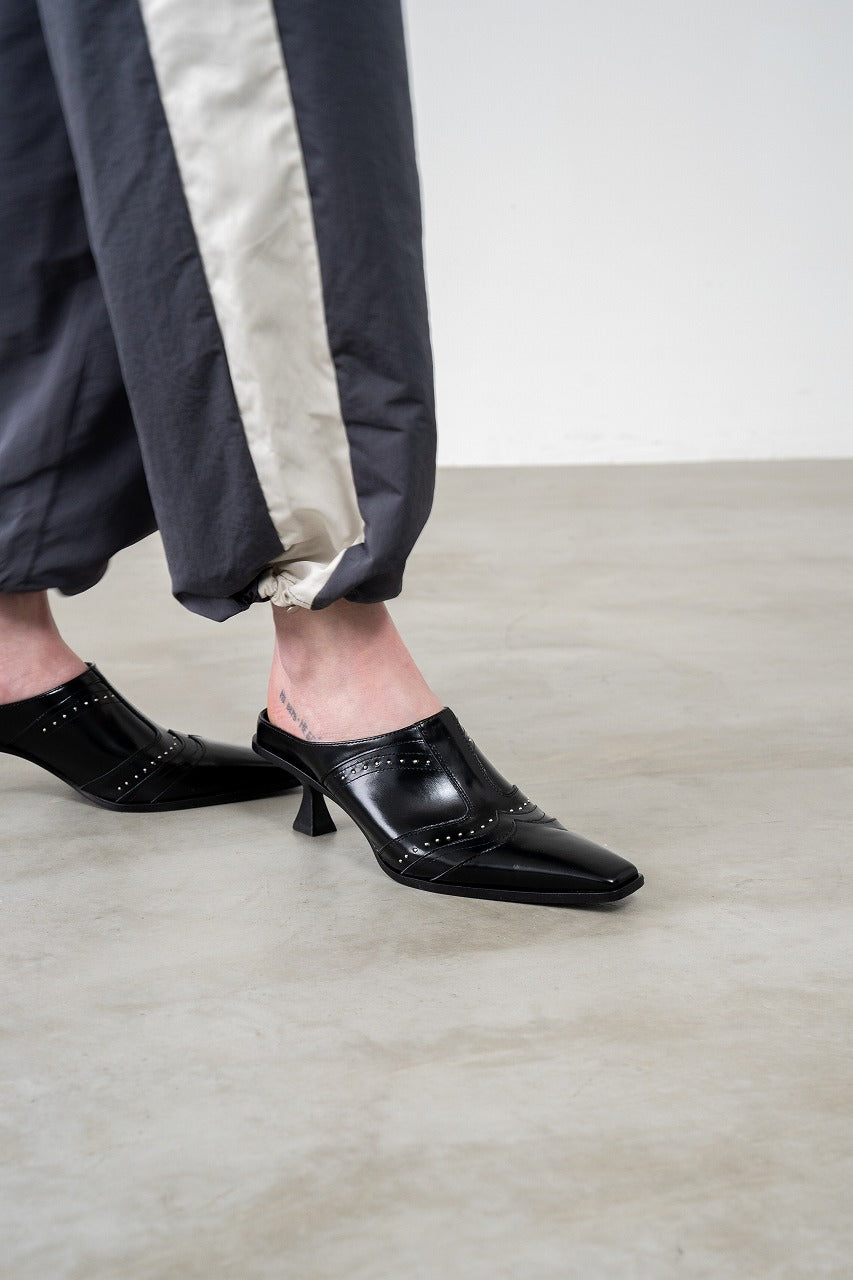 SOPHIA LEATHER MULES