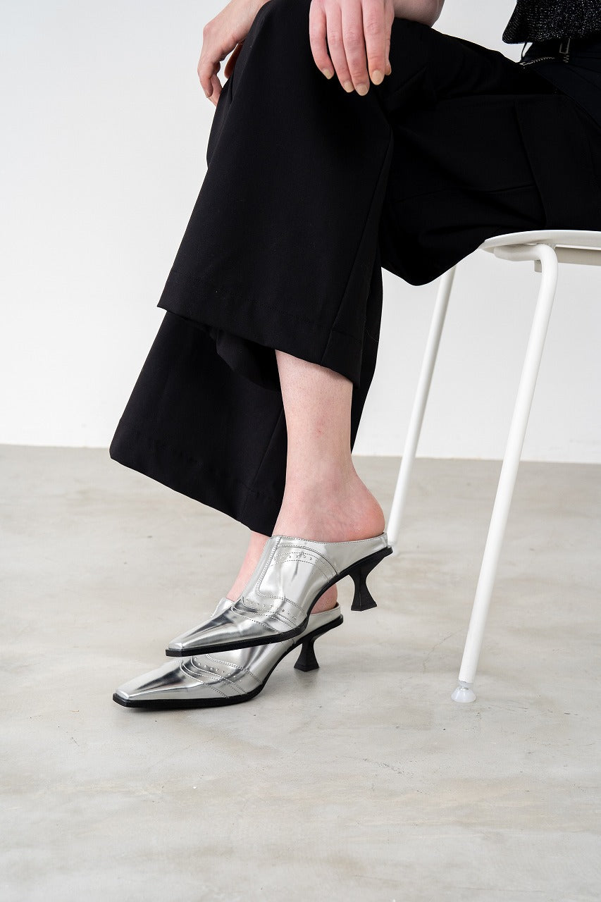 SOPHIA LEATHER MULES