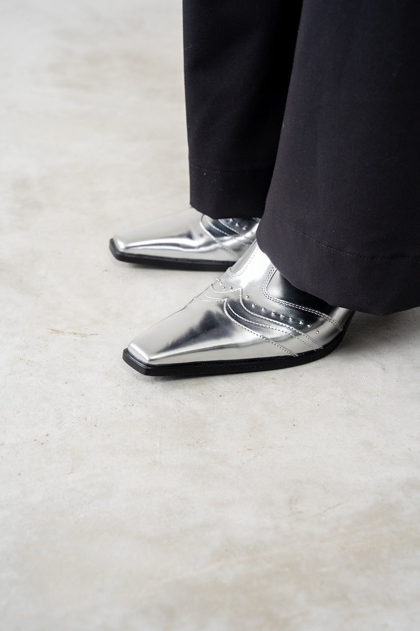 SOPHIA LEATHER MULES