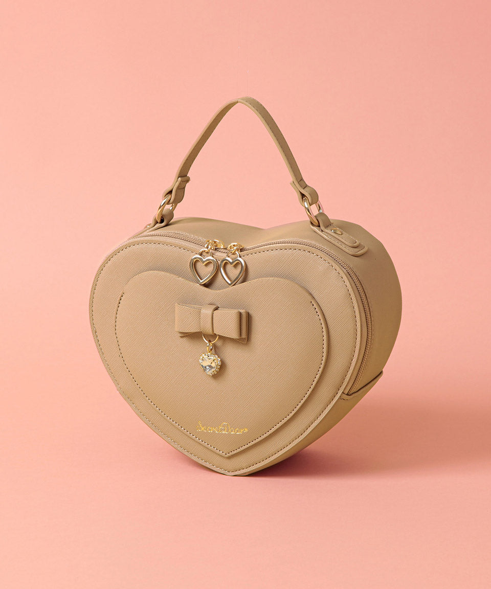 ALTROSE Heart Shoulder Bag Handbag Ribbon Bijou 2WAY Arabel