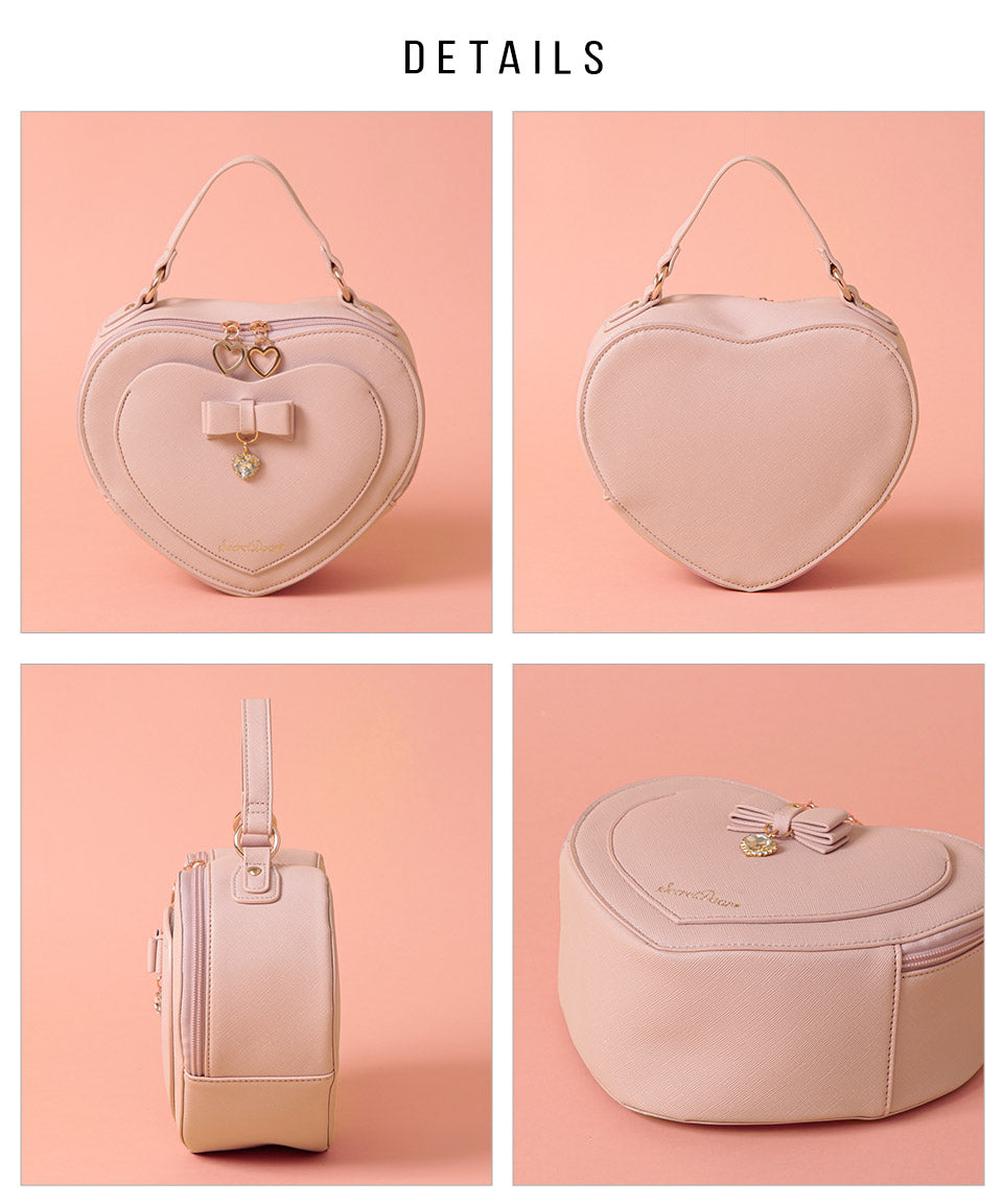 ALTROSE Heart Shoulder Bag Handbag Ribbon Bijou 2WAY Arabel