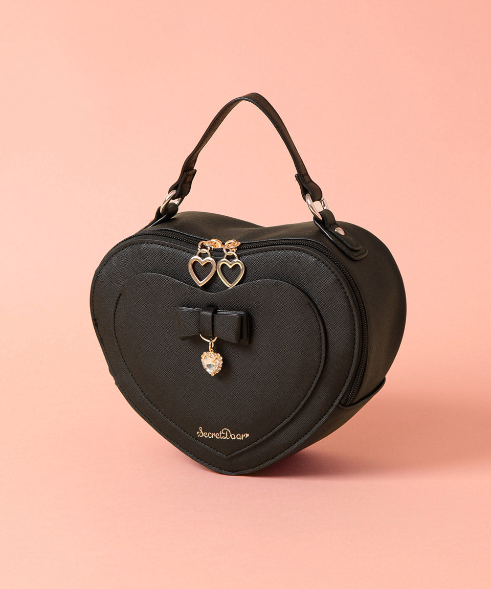 ALTROSE Heart Shoulder Bag Handbag Ribbon Bijou 2WAY Arabel