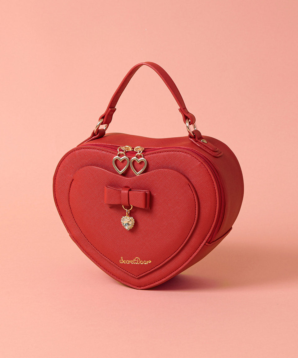 ALTROSE Heart Shoulder Bag Handbag Ribbon Bijou 2WAY Arabel