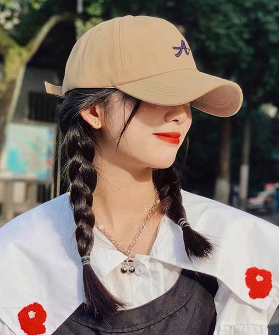 ALTROSE Cap Hat Simple Embroidery One Point Plain Outdoor Sporty Simple Casual A.Cap