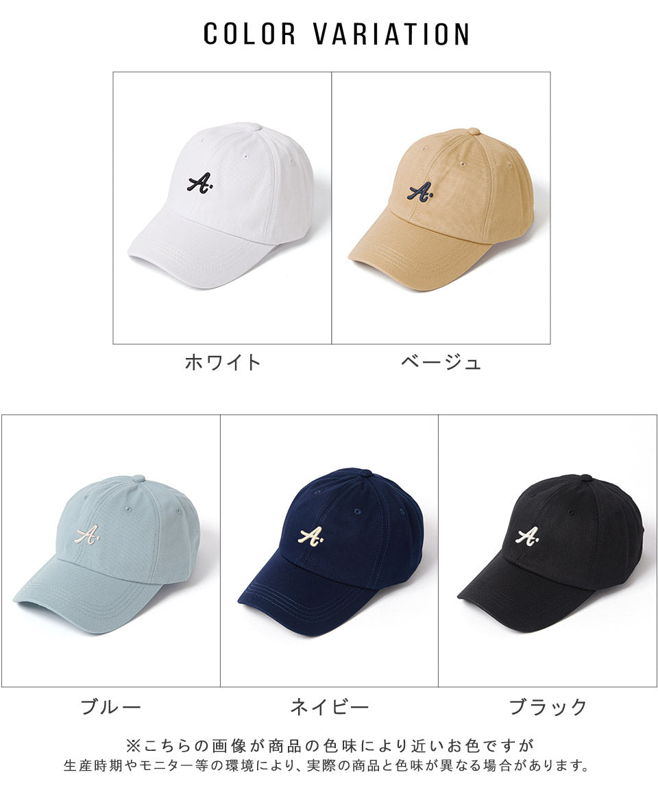 ALTROSE Cap Hat Simple Embroidery One Point Plain Outdoor Sporty Simple Casual A.Cap