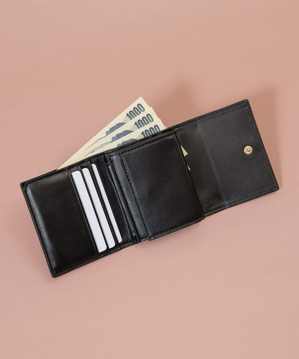 Altorose ALTROSE Ribbon Bijou Box Coin 3-Fold Wallet Tri-Fold Wallet Mini Wallet Mini Wallet Potage