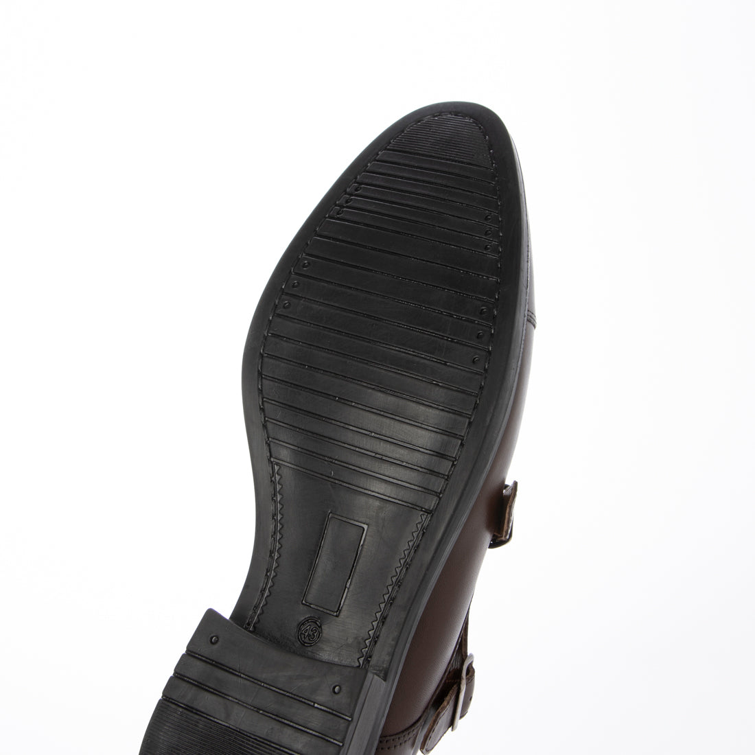 Alfred Cox ALFRED COX Lined with cowhide for breathability, high-quality specification Round toe business shoes for men Double monk straight tip business casual dress shoes Alfred Cox ALFRED COX