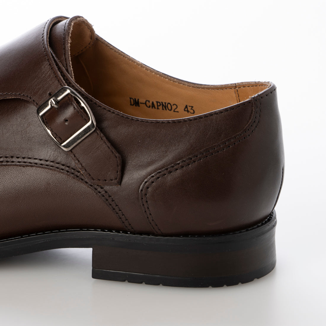 Alfred Cox ALFRED COX Lined with cowhide for breathability, high-quality specification Round toe business shoes for men Double monk straight tip business casual dress shoes Alfred Cox ALFRED COX