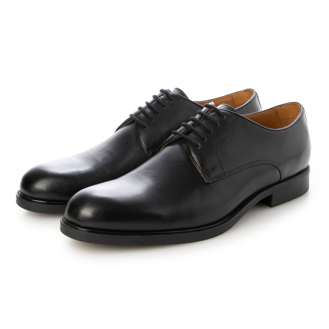 Alfred Cox ALFRED COX Lined with cowhide for breathability, high-quality specification Round toe business shoes for men Derby external wing plain business casual dress shoes Alfred Cox ALFRED COX