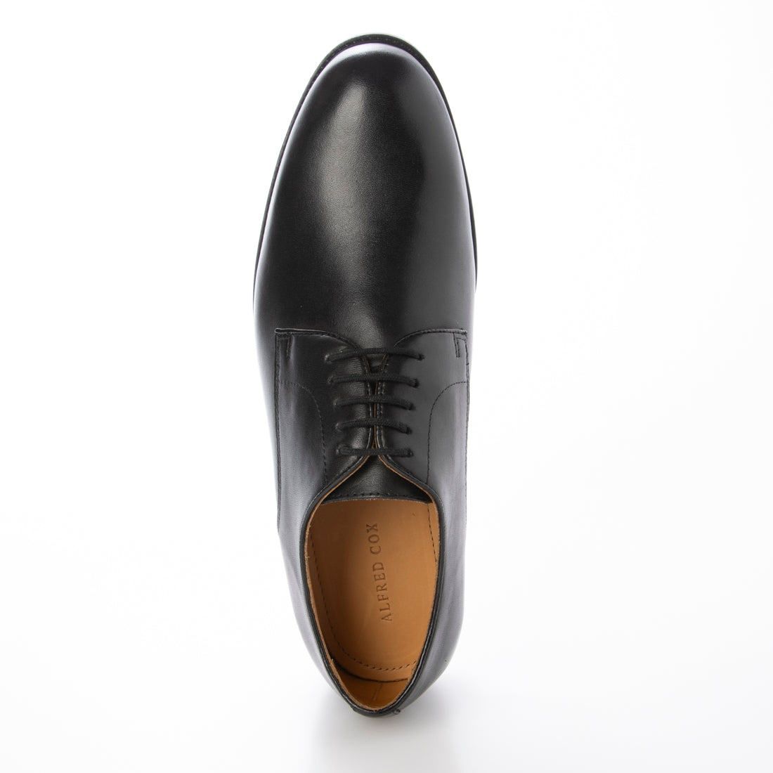 Alfred Cox ALFRED COX Lined with cowhide for breathability, high-quality specification Round toe business shoes for men Derby external wing plain business casual dress shoes Alfred Cox ALFRED COX