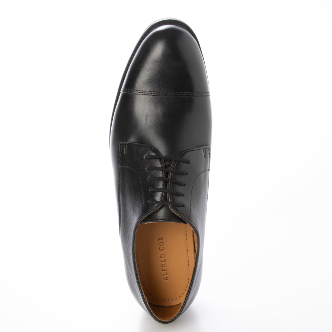 Alfred Cox ALFRED COX High-quality round-toe business shoes for men with a cowhide lining that prevents moisture, Derby style, external wings, straight tip, business casual dress shoes, Alfred Cox ALFRED COX