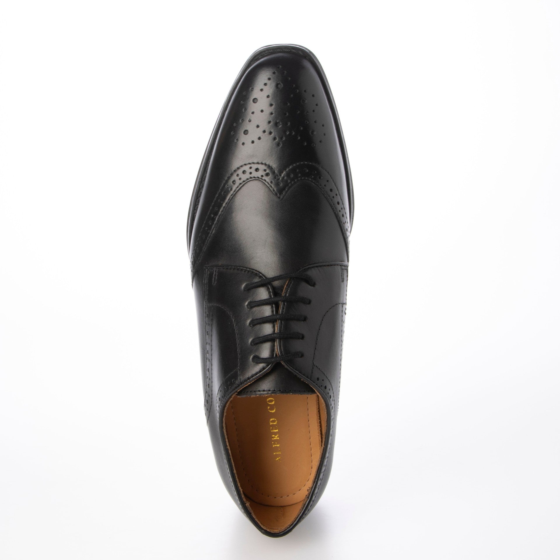 ライニングまで本革で蒸れない セミロングノーズ ビジネスシューズ メンズ ダービーシューズ 外羽根 ウィングチップ ビジカジ ドレスシューズ  アルフレッドコックス ALFRED COX