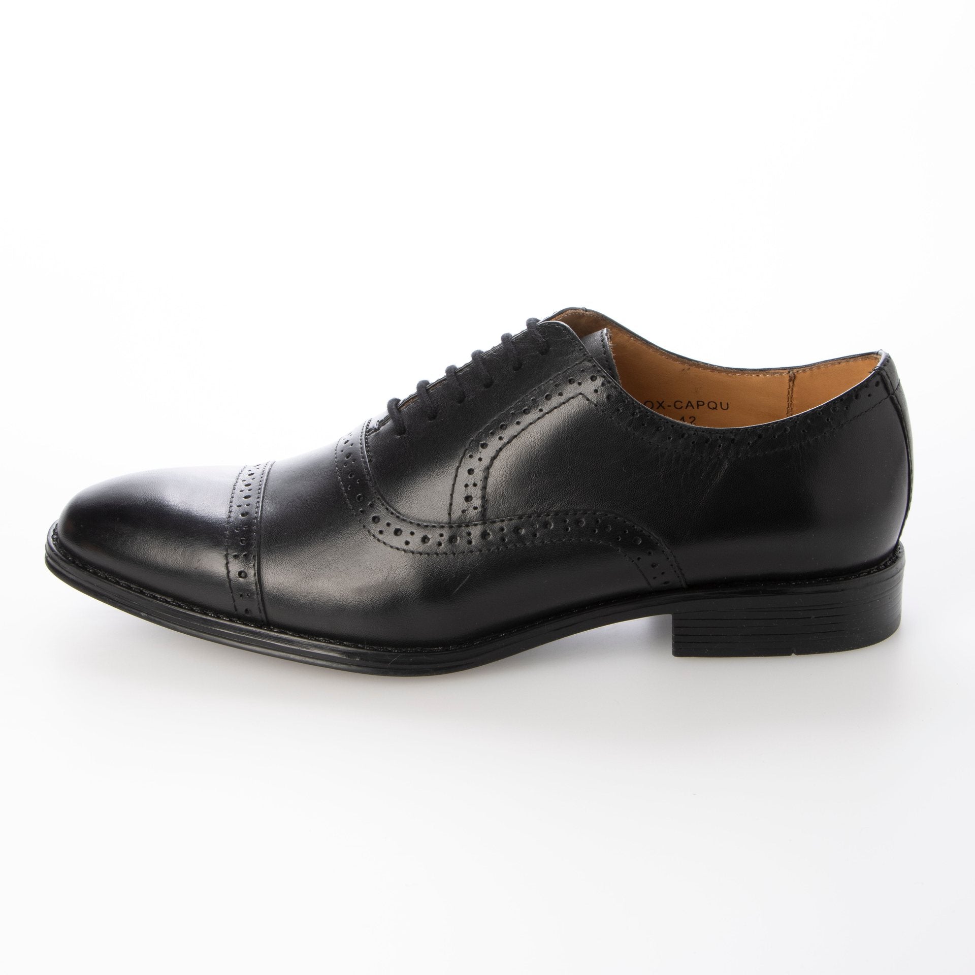 ライニングまで本革で蒸れない セミロングノーズ ビジネスシューズ メンズ オックスフォード 内羽根 クォーターグローブ ビジカジ ドレスシューズ  アルフレッドコックス ALFRED COX