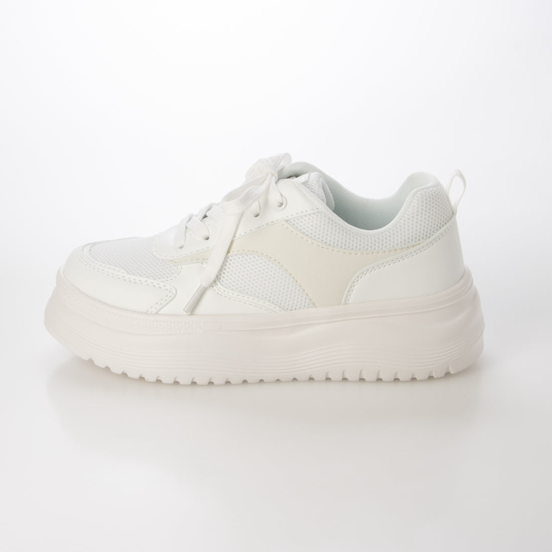 アルジー algy 厚底メッシュスニーカー （WHT） WHT