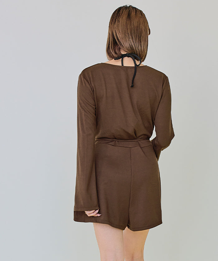 Seedless SEA DRESS Thin Ribbed Cache-Coeur All-in-One/Rash Guard