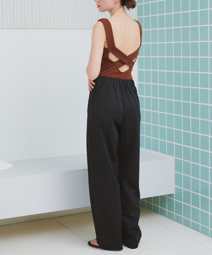 Seedless SEA DRESS Cocoon Silhouette Wide Pants / Rash Guard