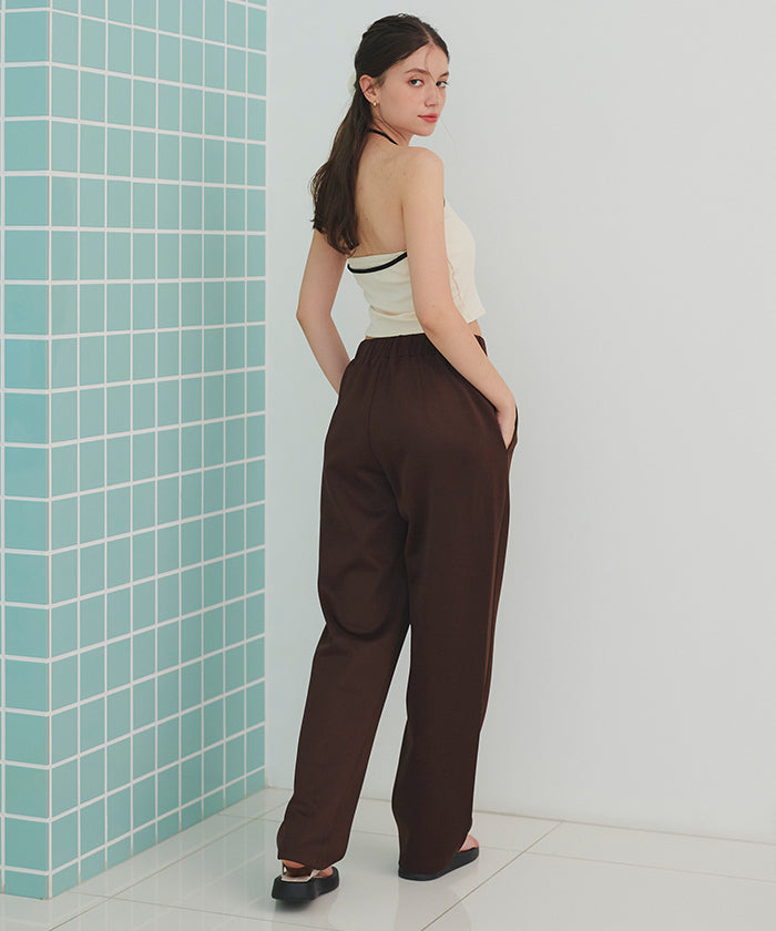 Seedless SEA DRESS Cocoon Silhouette Wide Pants / Rash Guard