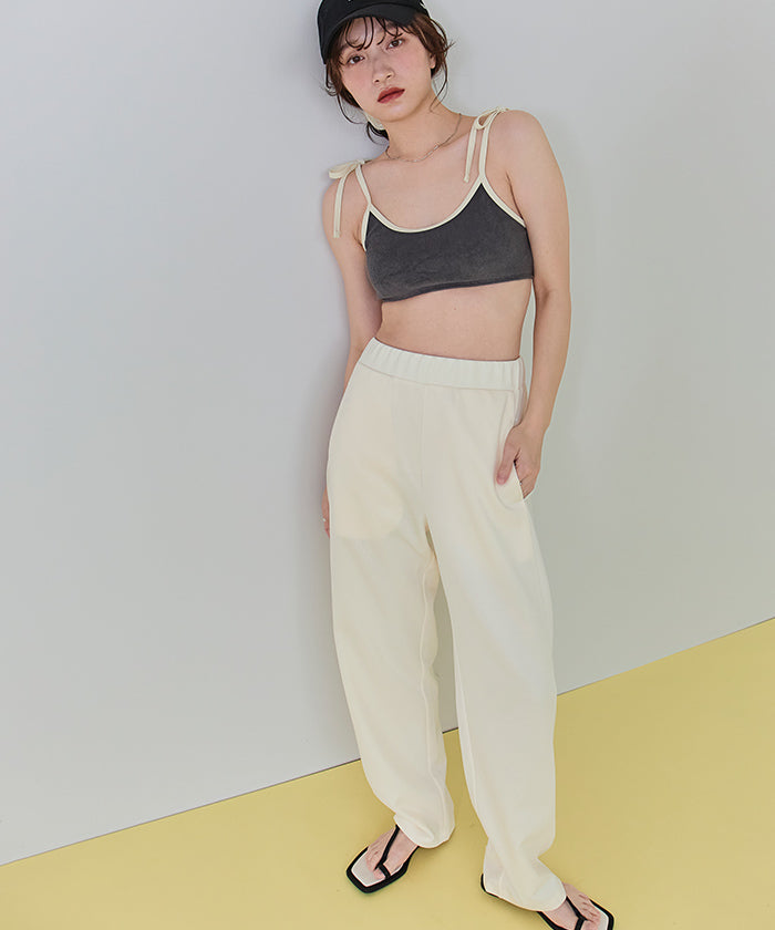 Seedless SEA DRESS Cocoon Silhouette Wide Pants / Rash Guard