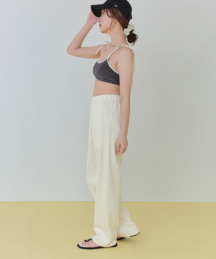 Seedless SEA DRESS Cocoon Silhouette Wide Pants / Rash Guard