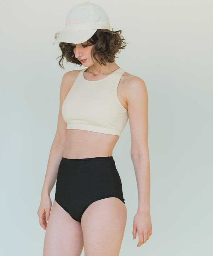 Seedless SEA DRESS 4-piece set / Short-sleeve T-shirt × Shorts × Bikini / Swimwear 【Non-returnable item】