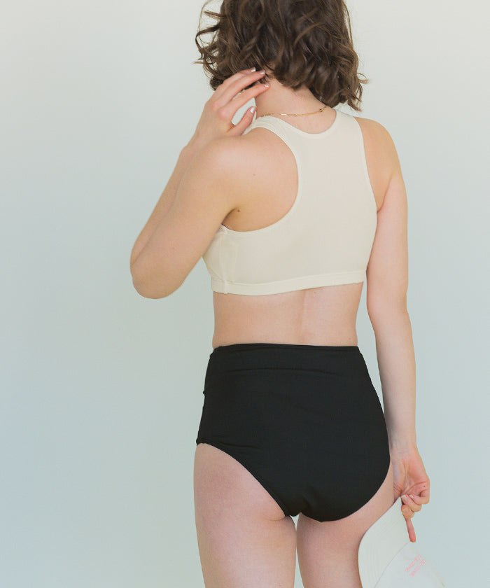 Seedless SEA DRESS 4-piece set / Short-sleeve T-shirt × Shorts × Bikini / Swimwear 【Non-returnable item】