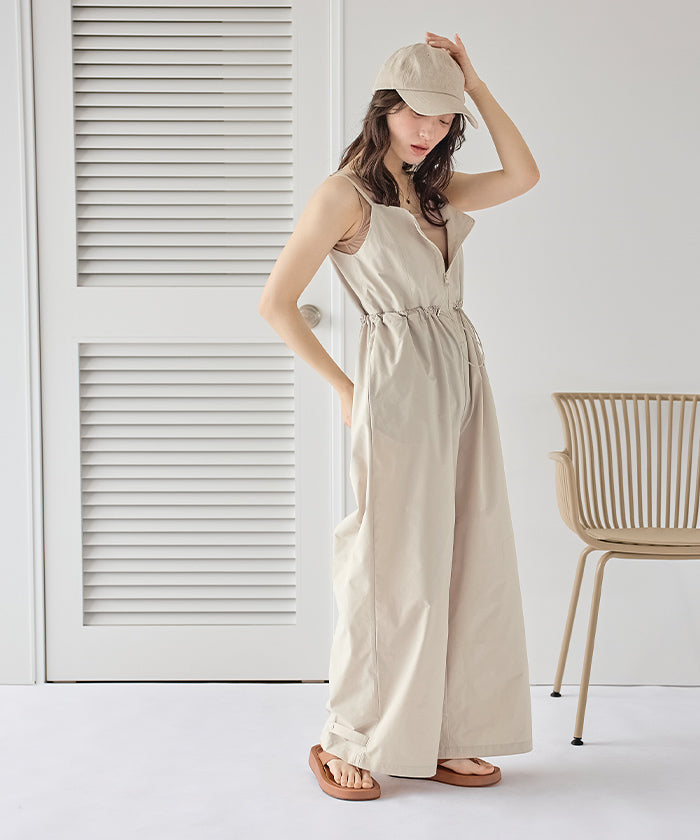 Seedless SEA DRESS 3-piece set / All-in-one rash guard × bikini / Swimwear 【Non-returnable item】